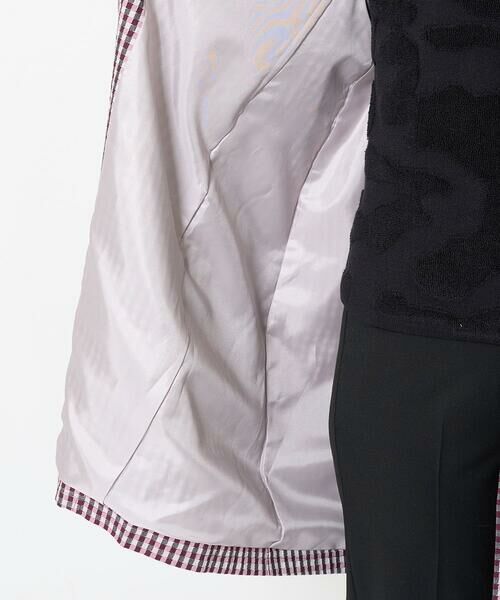 Maison de CINQ / メゾン ドゥ サンク その他アウター | オーガニックコットンチェックコート | 詳細19