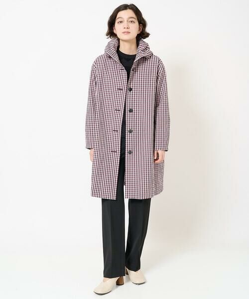 Maison de CINQ / メゾン ドゥ サンク その他アウター | オーガニックコットンチェックコート | 詳細26