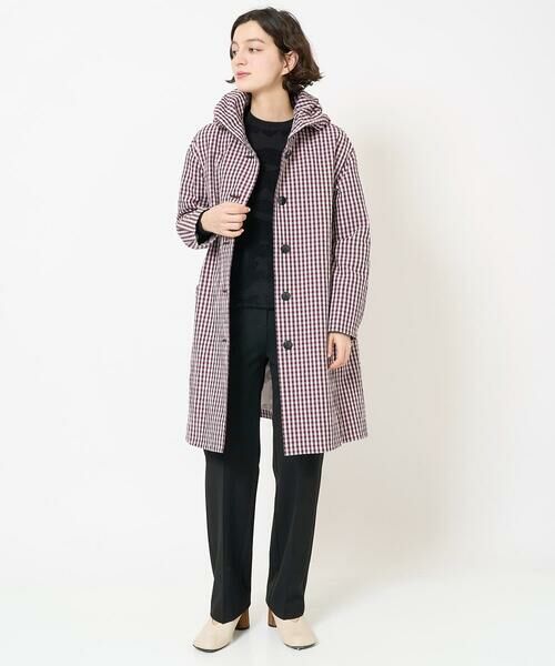 Maison de CINQ / メゾン ドゥ サンク その他アウター | オーガニックコットンチェックコート | 詳細27