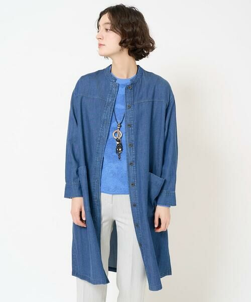 Maison de CINQ / メゾン ドゥ サンク シャツ・ブラウス | フリクションデニム羽織 | 詳細3