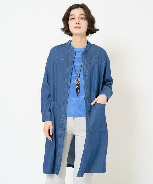 Maison de CINQ / メゾン ドゥ サンク シャツ・ブラウス | フリクションデニム羽織 | 詳細5