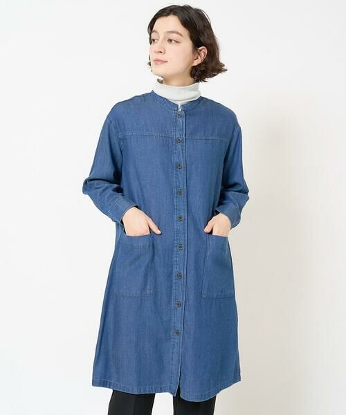 Maison de CINQ / メゾン ドゥ サンク シャツ・ブラウス | フリクションデニム羽織 | 詳細6
