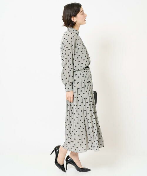 Maison de CINQ / メゾン ドゥ サンク シャツ・ブラウス | [セットアップ対応]ドットオンチュールバンドカラーブラウス | 詳細10