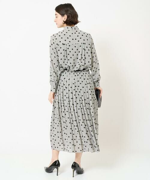 Maison de CINQ / メゾン ドゥ サンク シャツ・ブラウス | [セットアップ対応]ドットオンチュールバンドカラーブラウス | 詳細11