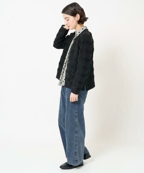 Maison de CINQ / メゾン ドゥ サンク シャツ・ブラウス | [セットアップ対応]ドットオンチュールバンドカラーブラウス | 詳細15