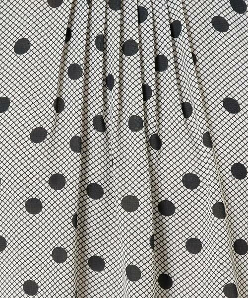 Maison de CINQ / メゾン ドゥ サンク シャツ・ブラウス | [セットアップ対応]ドットオンチュールバンドカラーブラウス | 詳細8