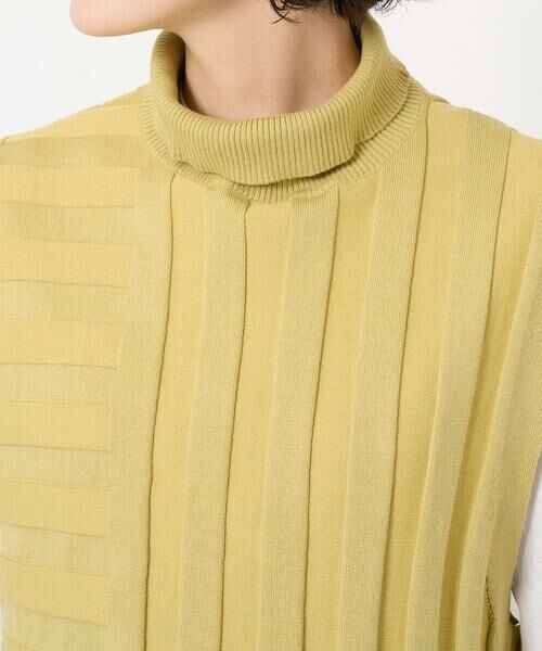 Maison de CINQ / メゾン ドゥ サンク シャツ・ブラウス | [2点セット]リブニットベスト＆バンドカラーブラウス | 詳細8