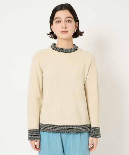 Maison de CINQ / メゾン ドゥ サンク ニット・セーター | シャイニーブークレニットプルオーバー | 詳細1