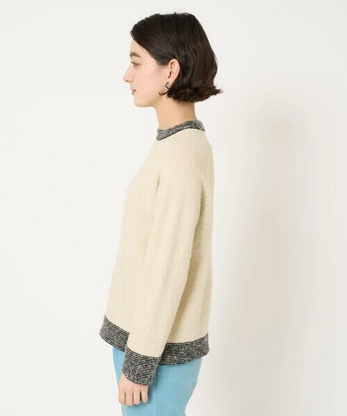 Maison de CINQ / メゾン ドゥ サンク ニット・セーター | シャイニーブークレニットプルオーバー | 詳細2