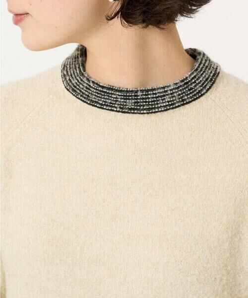 Maison de CINQ / メゾン ドゥ サンク ニット・セーター | シャイニーブークレニットプルオーバー | 詳細4