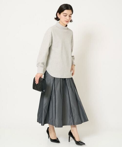 Maison de CINQ / メゾン ドゥ サンク カットソー | 幾何柄ジャガードジャージーハイネックプルオーバー | 詳細13