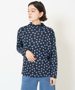 Maison de CINQ / メゾン ドゥ サンク カットソー | [日本製]ダブルフェイスボトルネックフレアカットソー