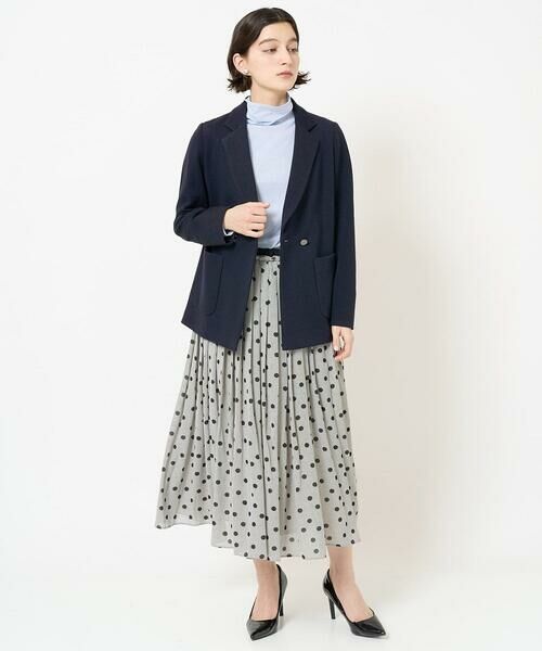 Maison de CINQ / メゾン ドゥ サンク カットソー | [日本製]シャイニー天竺シアーハイネックカットソー | 詳細15