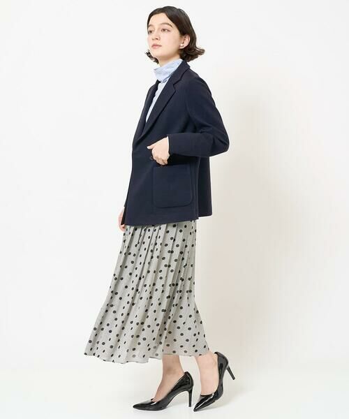 Maison de CINQ / メゾン ドゥ サンク カットソー | [日本製]シャイニー天竺シアーハイネックカットソー | 詳細16