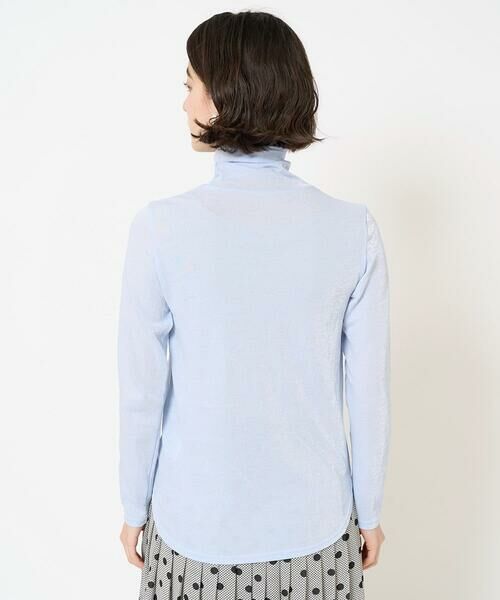 Maison de CINQ / メゾン ドゥ サンク カットソー | [日本製]シャイニー天竺シアーハイネックカットソー | 詳細6