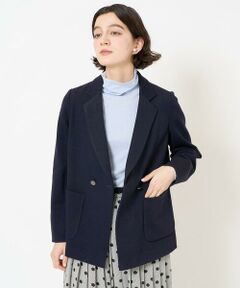Maison de CINQ / メゾン ドゥ サンク テーラードジャケット | [日本製]ジャージーミラノリブテーラードジャケット