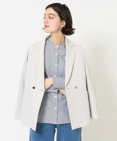 Maison de CINQ / メゾン ドゥ サンク テーラードジャケット | [日本製]ジャージーミラノリブテーラードジャケット