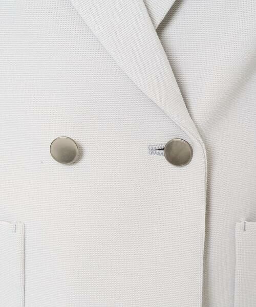 Maison de CINQ / メゾン ドゥ サンク テーラードジャケット | [日本製]ジャージーミラノリブテーラードジャケット | 詳細11