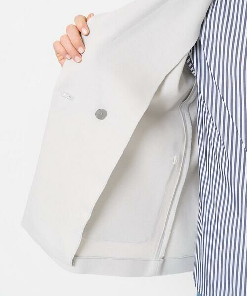 Maison de CINQ / メゾン ドゥ サンク テーラードジャケット | [日本製]ジャージーミラノリブテーラードジャケット | 詳細12