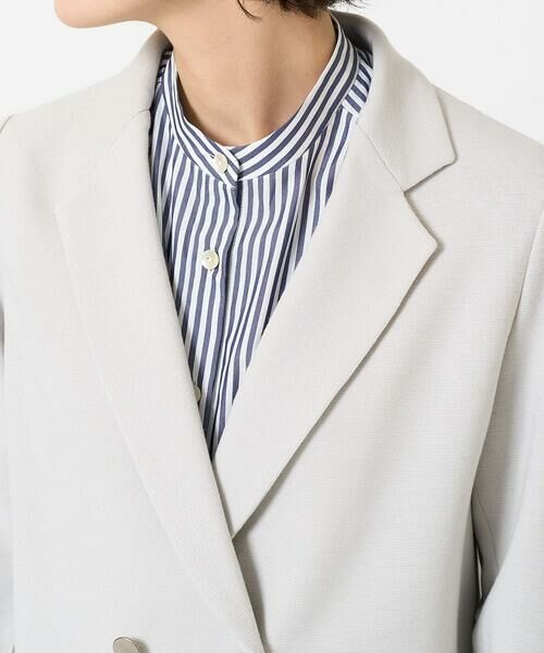 Maison de CINQ / メゾン ドゥ サンク テーラードジャケット | [日本製]ジャージーミラノリブテーラードジャケット | 詳細7