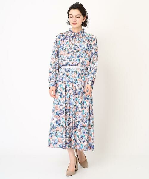 Maison de CINQ / メゾン ドゥ サンク シャツ・ブラウス | [セットアップ対応]フラワープリントブラウス | 詳細10