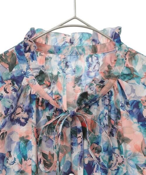 Maison de CINQ / メゾン ドゥ サンク シャツ・ブラウス | [セットアップ対応]フラワープリントブラウス | 詳細15