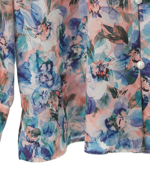 Maison de CINQ / メゾン ドゥ サンク シャツ・ブラウス | [セットアップ対応]フラワープリントブラウス | 詳細17