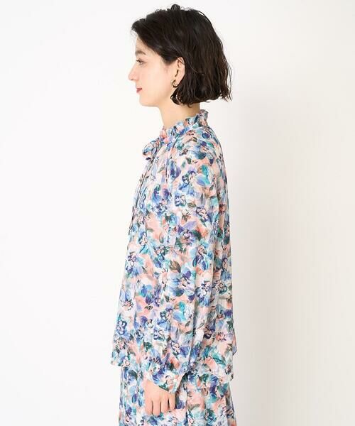 Maison de CINQ / メゾン ドゥ サンク シャツ・ブラウス | [セットアップ対応]フラワープリントブラウス | 詳細4