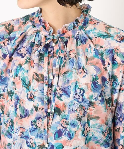 Maison de CINQ / メゾン ドゥ サンク シャツ・ブラウス | [セットアップ対応]フラワープリントブラウス | 詳細6
