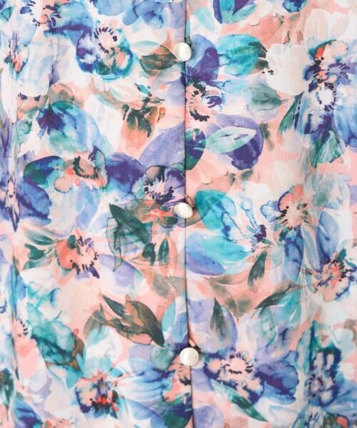 Maison de CINQ / メゾン ドゥ サンク シャツ・ブラウス | [セットアップ対応]フラワープリントブラウス | 詳細9