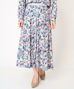 Maison de CINQ / メゾン ドゥ サンク ロング・マキシ丈スカート | [セットアップ対応]フラワープリントスカート