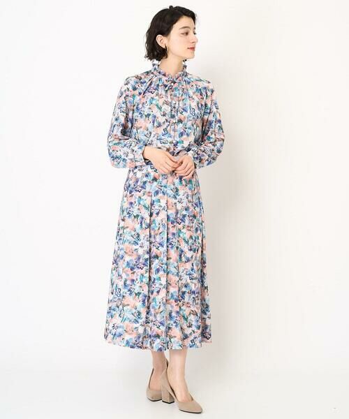 Maison de CINQ / メゾン ドゥ サンク ロング・マキシ丈スカート | [セットアップ対応]フラワープリントスカート | 詳細12