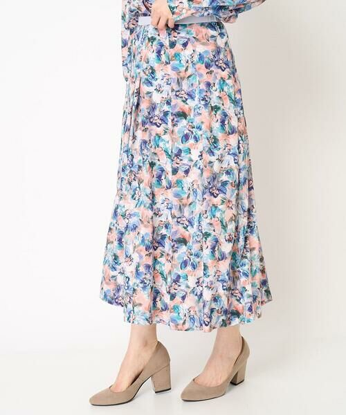 Maison de CINQ / メゾン ドゥ サンク ロング・マキシ丈スカート | [セットアップ対応]フラワープリントスカート | 詳細3