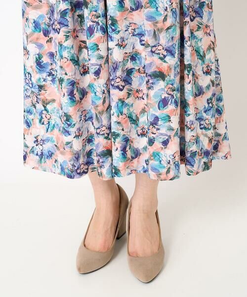Maison de CINQ / メゾン ドゥ サンク ロング・マキシ丈スカート | [セットアップ対応]フラワープリントスカート | 詳細8