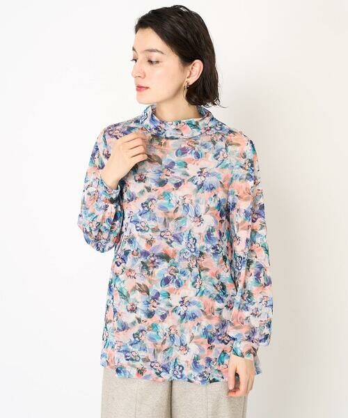 Maison de CINQ / メゾン ドゥ サンク カットソー | フラワープリントカットソー | 詳細1