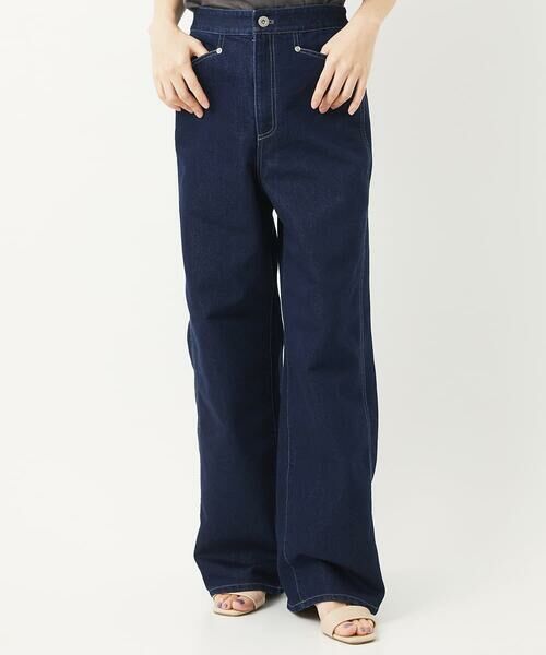 Maison de CINQ / メゾン ドゥ サンク チノ・ワークパンツ | シャイニーデニムパンツ | 詳細1