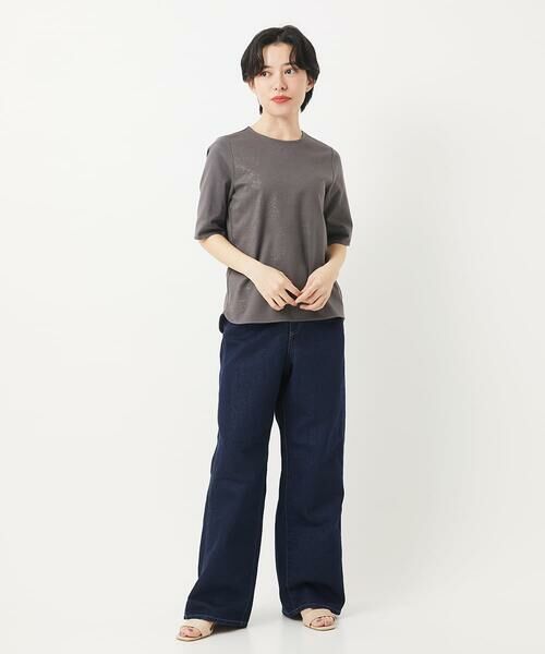 Maison de CINQ / メゾン ドゥ サンク チノ・ワークパンツ | シャイニーデニムパンツ | 詳細11