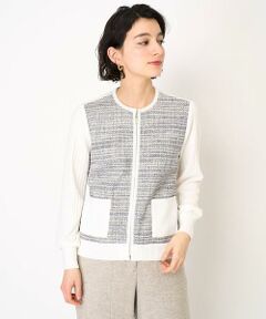 Maison de CINQ / メゾン ドゥ サンク セットアップ | ツイードコンビ羽織