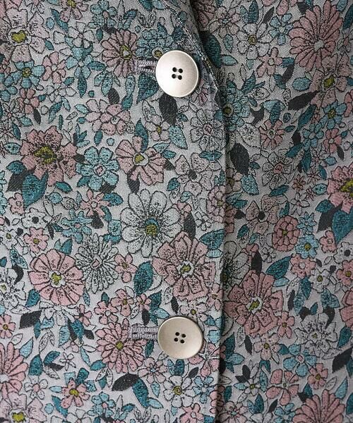 Maison de CINQ / メゾン ドゥ サンク その他アウター | オリジナルフラワージャガードコート | 詳細10