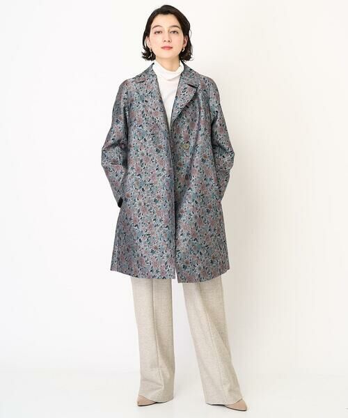 Maison de CINQ / メゾン ドゥ サンク その他アウター | オリジナルフラワージャガードコート | 詳細12