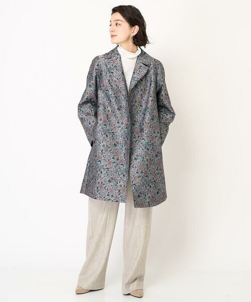 Maison de CINQ / メゾン ドゥ サンク その他アウター | オリジナルフラワージャガードコート | 詳細13