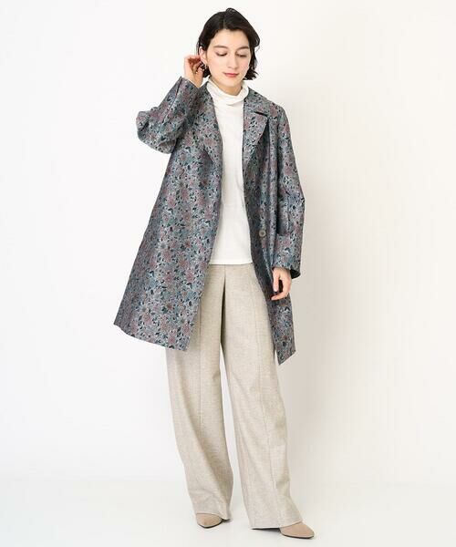 Maison de CINQ / メゾン ドゥ サンク その他アウター | オリジナルフラワージャガードコート | 詳細14