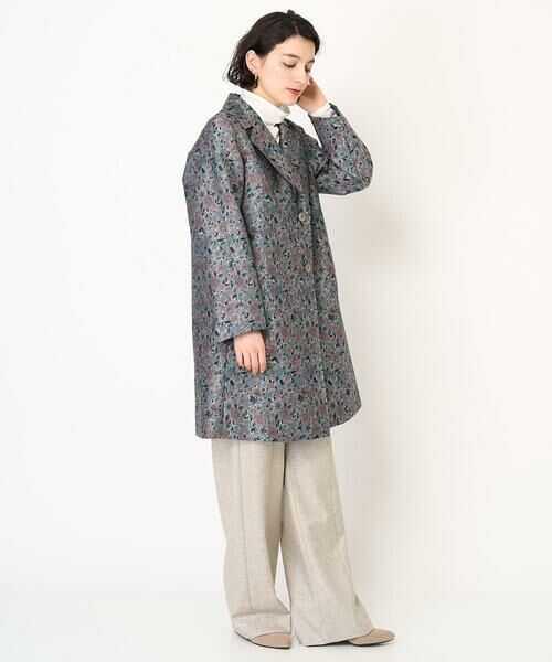 Maison de CINQ / メゾン ドゥ サンク その他アウター | オリジナルフラワージャガードコート | 詳細16