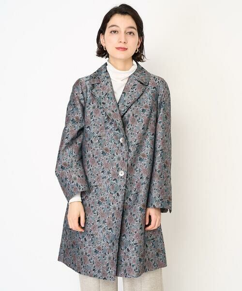 Maison de CINQ / メゾン ドゥ サンク その他アウター | オリジナルフラワージャガードコート | 詳細2