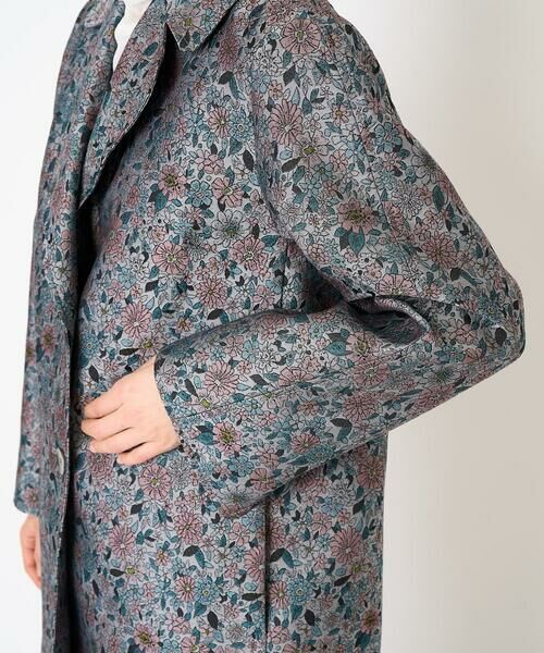 Maison de CINQ / メゾン ドゥ サンク その他アウター | オリジナルフラワージャガードコート | 詳細7