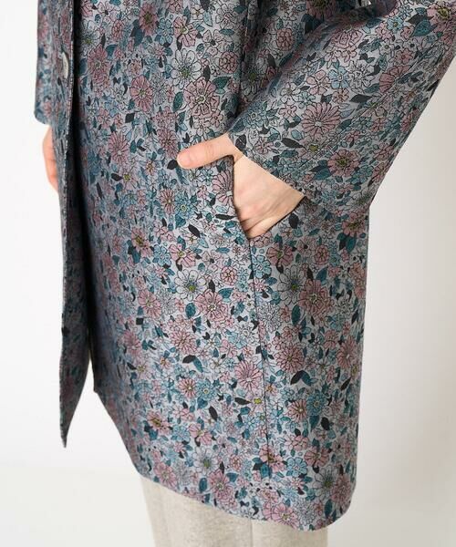 Maison de CINQ / メゾン ドゥ サンク その他アウター | オリジナルフラワージャガードコート | 詳細8