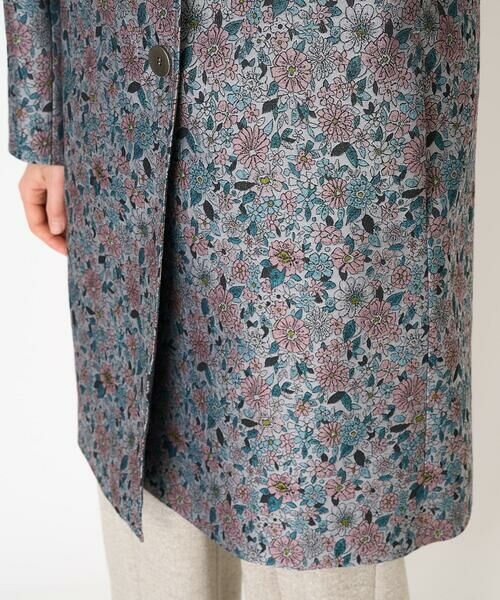 Maison de CINQ / メゾン ドゥ サンク その他アウター | オリジナルフラワージャガードコート | 詳細9