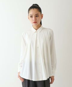 Maison de CINQ / メゾン ドゥ サンク シャツ・ブラウス | 【小さいサイズ/洗濯機で洗える】フロントデザインタックブラウス