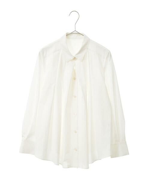 Maison de CINQ / メゾン ドゥ サンク シャツ・ブラウス | 【小さいサイズ/洗濯機で洗える】フロントデザインタックブラウス | 詳細10