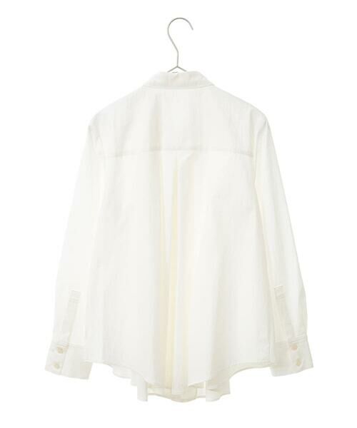 Maison de CINQ / メゾン ドゥ サンク シャツ・ブラウス | 【小さいサイズ/洗濯機で洗える】フロントデザインタックブラウス | 詳細11